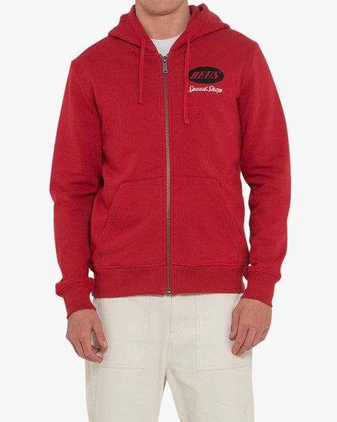 DEUS EX MACHINA TIN LIZZIE ZIP HOODIE